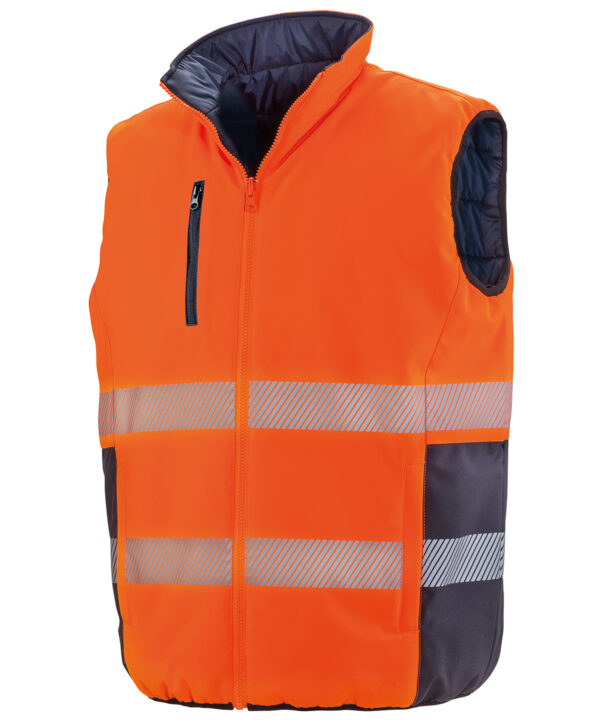 R332X Result Reversible soft padded gilet, Super soft lightweight and warm - Image 7