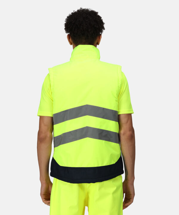 TRA840 Regatta High-vis pro breathable Isotex 10000 bodywarmer - Image 6