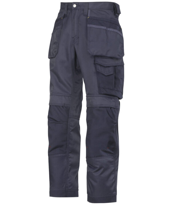 3212 Snickers DuraTwill craftsmen trousers, extremely hard wearing made in dirt repellent DuraTwill fabric