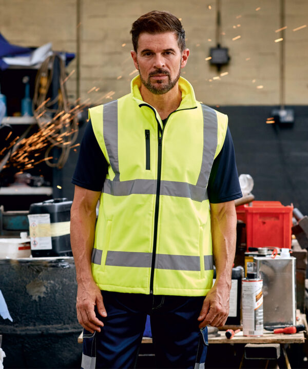 HV006 - Hi-vis softshell gilet