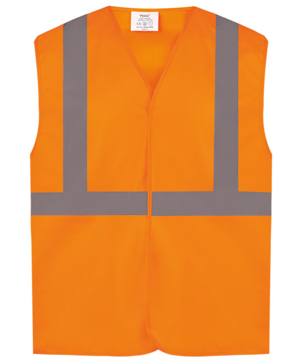 HVW118PE Hi-vis railway anti-entanglement  waistcoat class 2