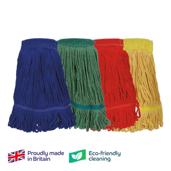 104135 Coloured Hygiemix Kentucky Mop 450g