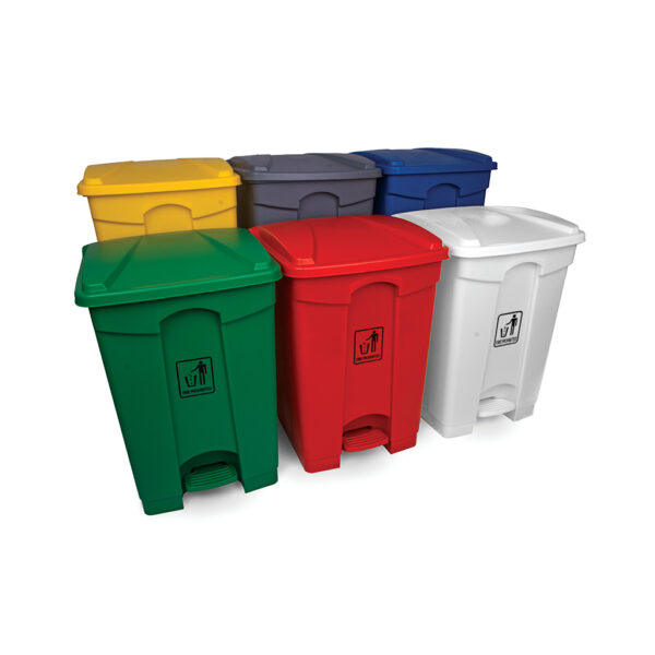 103433 45L Polypropylene Pedal Bin available in six colours, Priced Per Bin - Image 7