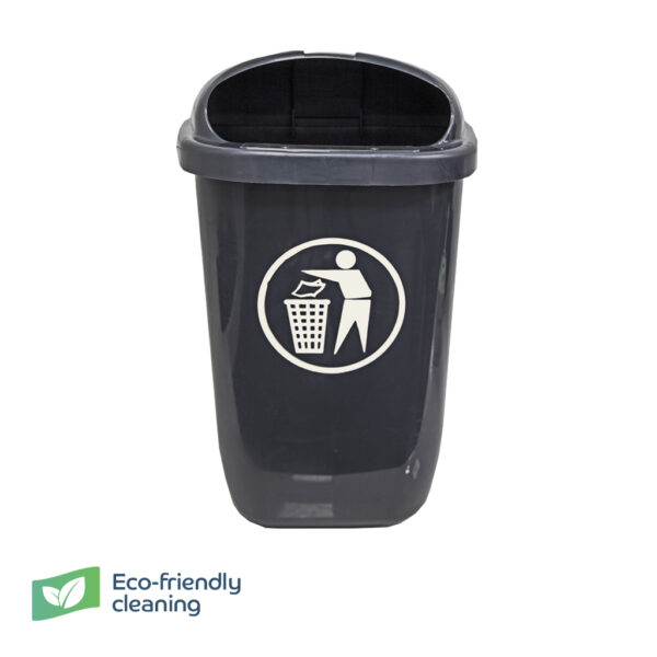 105003 50L Recycled Wall Mounted Litter Bin - Image 4