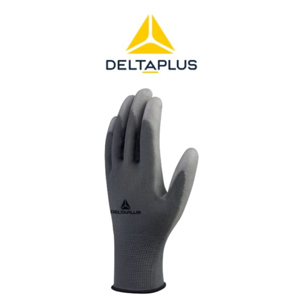 VE702GR Polyamid PU - Palm coated | Gauge : 13  washable and more comfortable for extended wear than a polyester PU, Tier 1 £0.98