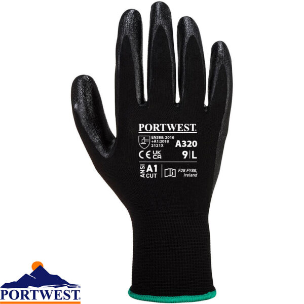 Portwest A320 - Dexti-Grip Glove Nitrile foam coating