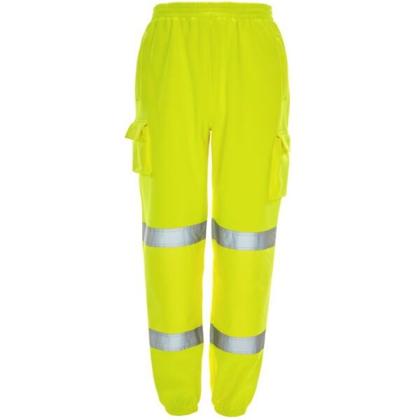 Supertouch Hi Vis Yellow Jogging Bottoms Yellow