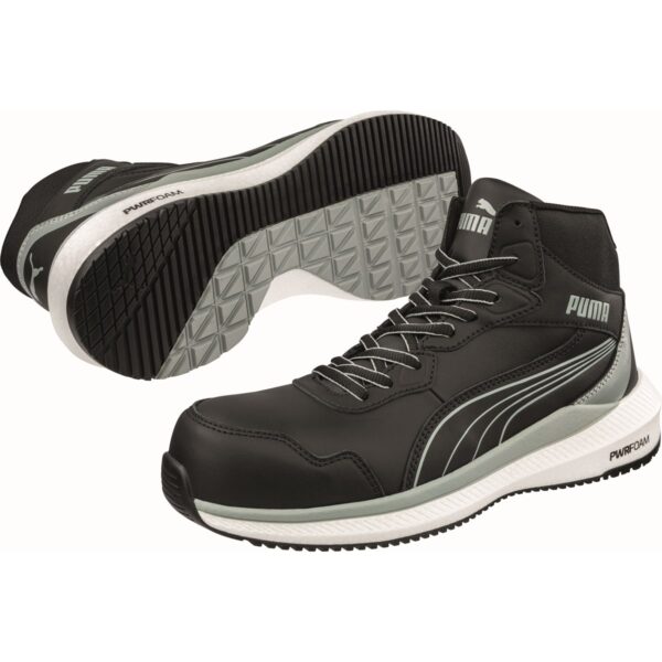 PUMA SAFETY ZOOM BLACK MID S3S ESD FO HRO SR