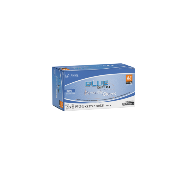 DG-BluePro™-X3 - Blue Premium 5 Mil Nitrile Powderfree offers greater Chemical Resistance, excellent tear resistance - Image 3