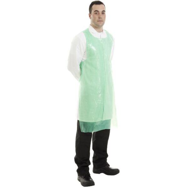 30 Micron PE Aprons Flat-Packed (1000)