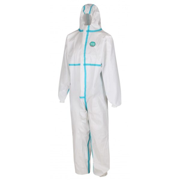 DB40 Type 4B,5B,6B Premium Disposable Coverall with Taped Seams