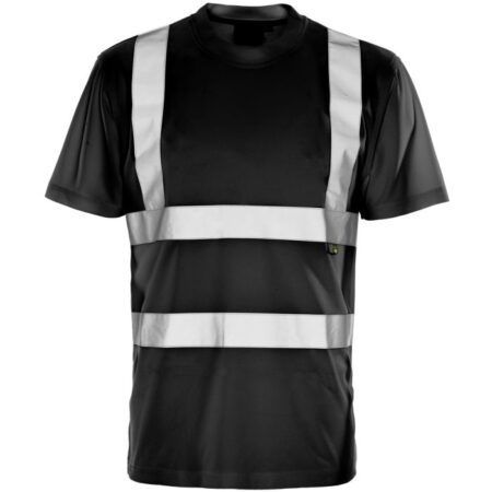 39T81  Hi Vis Orange Bird Eye T-Shirt, Also in Black for security and event marshalling